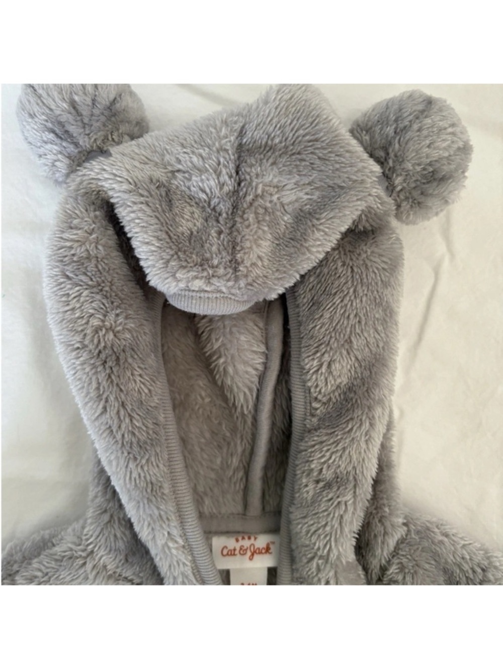2pc 3-6 months - Cute Jacket and Cozy Rust One Piece -Fox - Picture 5 of 6